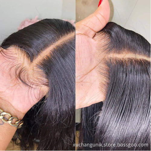 Vendor Straight Hd Transparent Lace Front Human Hair Wigs For Black Women 360 Lace Frontal Wig Glueless 100 Virgin Full Lace Wig